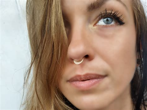 septum piercing jewelry repair.